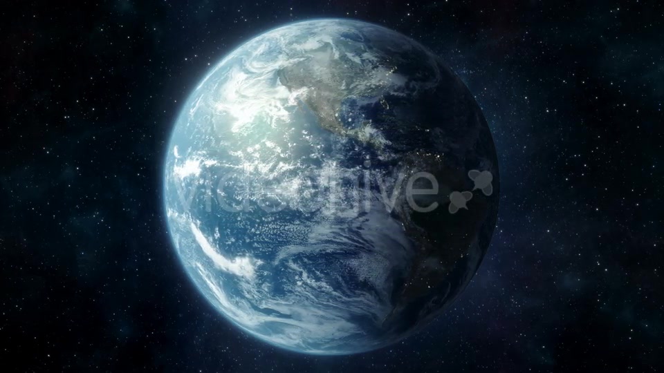 Seamlessly Looped Earth Rotation Videohive 21385356 Motion Graphics Image 4