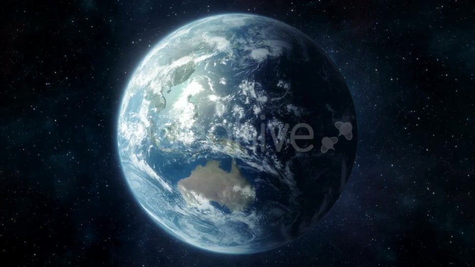 Seamlessly Looped Earth Rotation Videohive 21385356 Motion Graphics Image 8