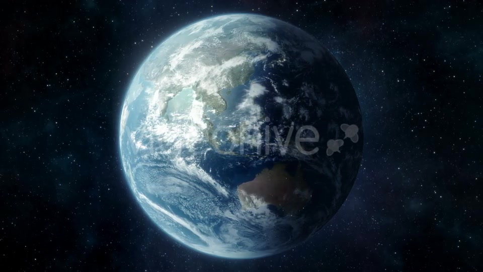 Seamlessly Looped Earth Rotation Videohive 21385356 Motion Graphics Image 9