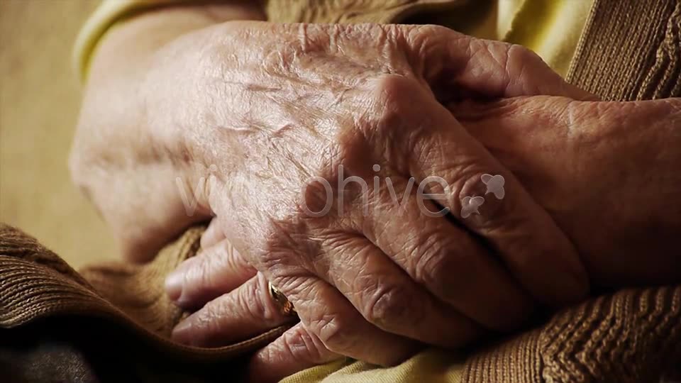 Senior Old Woman Hand With Wrinkle Skin  Videohive 7847042 Stock Footage Image 2