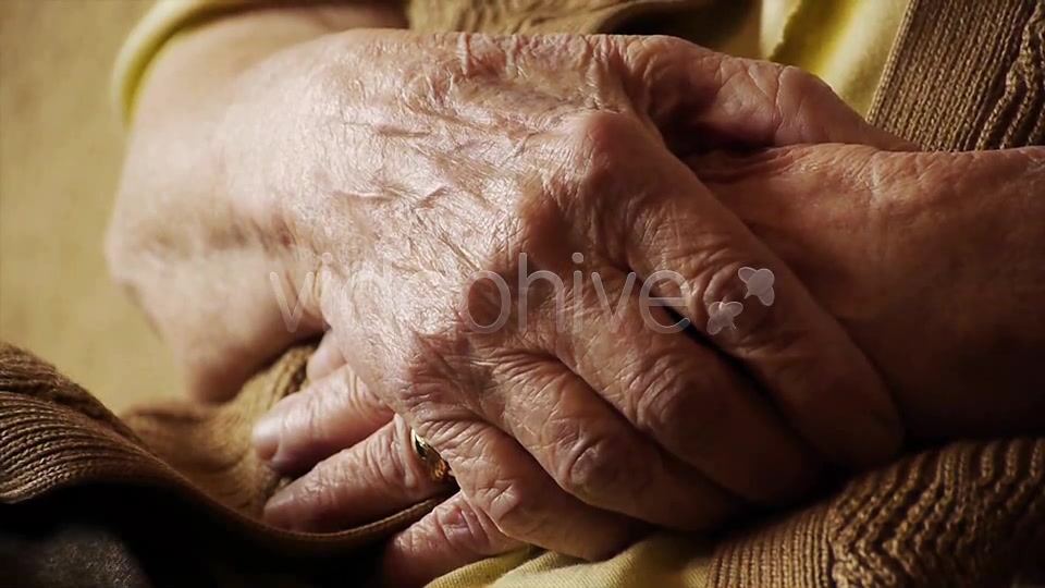 Senior Old Woman Hand With Wrinkle Skin  Videohive 7847042 Stock Footage Image 3