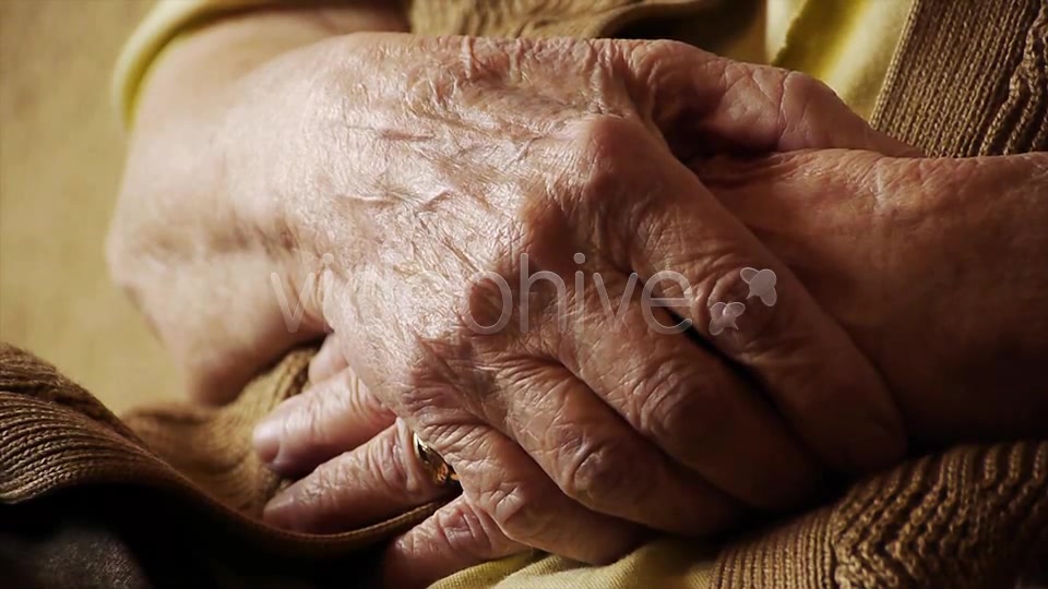 Senior Old Woman Hand With Wrinkle Skin  Videohive 7847042 Stock Footage Image 5