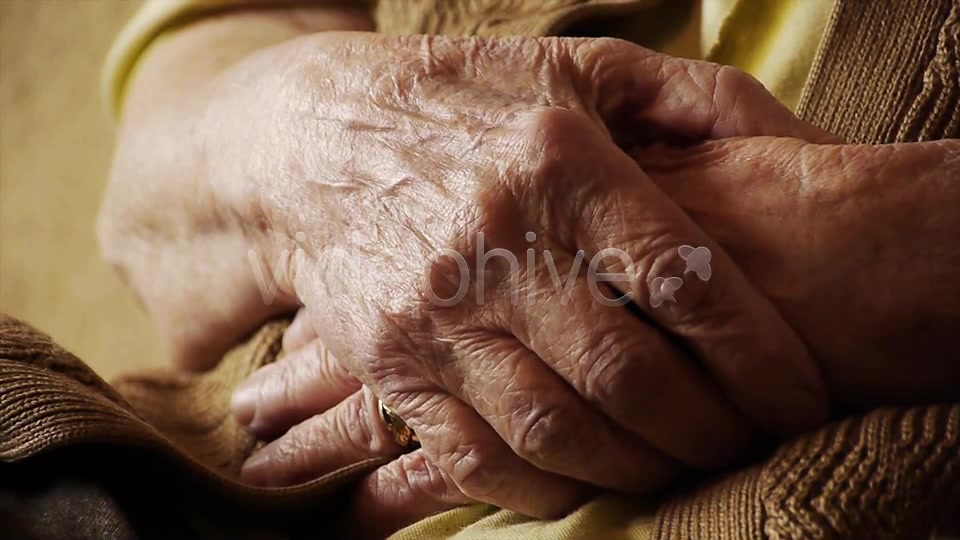 Senior Old Woman Hand With Wrinkle Skin  Videohive 7847042 Stock Footage Image 7