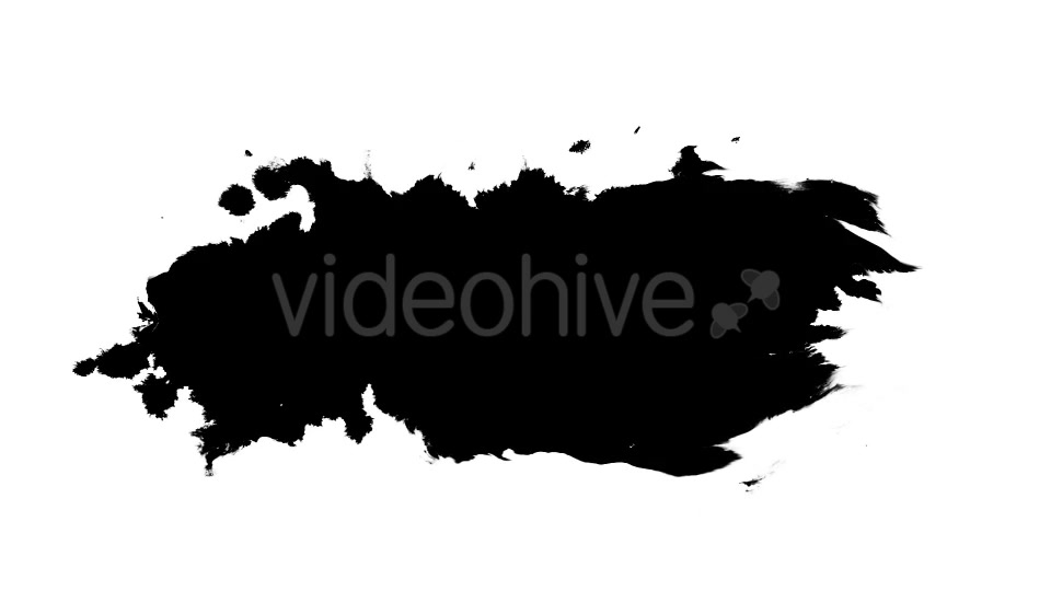 Several Ink Drops From Right To Left on Wet Paper 06 Videohive 19697671 Motion Graphics Image 7