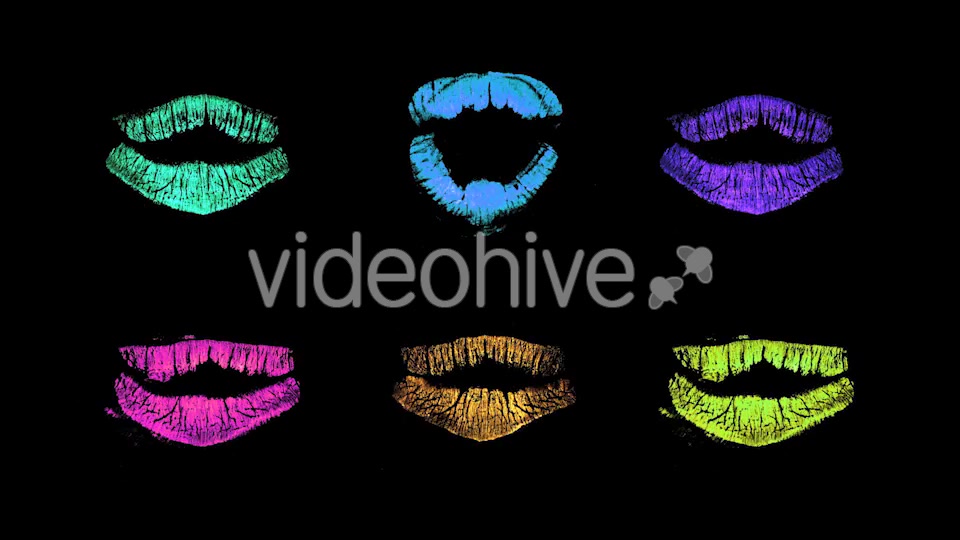 Sexy Lips Mouth Pucker Kiss 19 Videohive 10731973 Motion Graphics Image 6