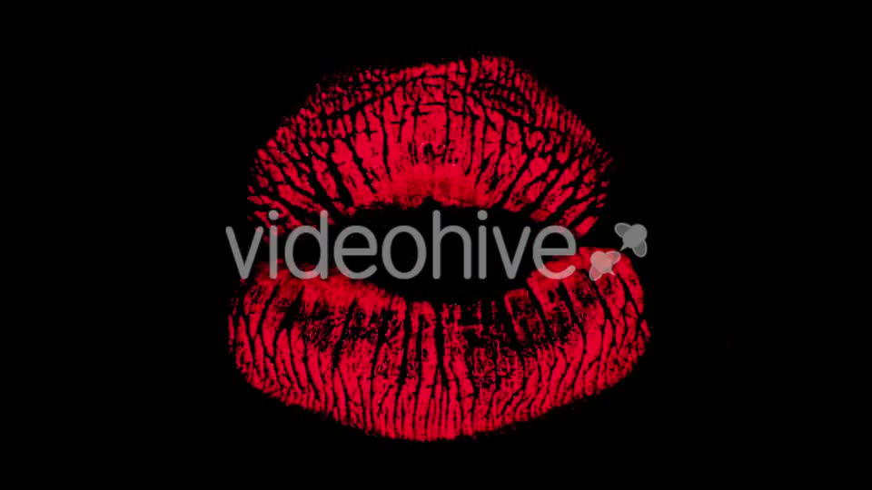Sexy Lips Mouth Pucker Kiss 5 Videohive 10230435 Motion Graphics Image 1