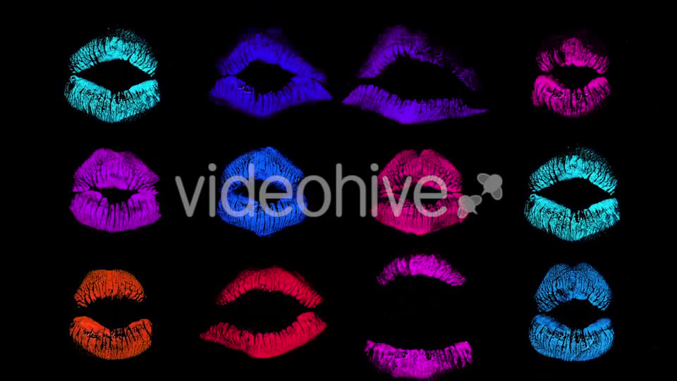 Sexy Lips Mouth Pucker Kiss 6 Videohive 10230443 Motion Graphics Image 2
