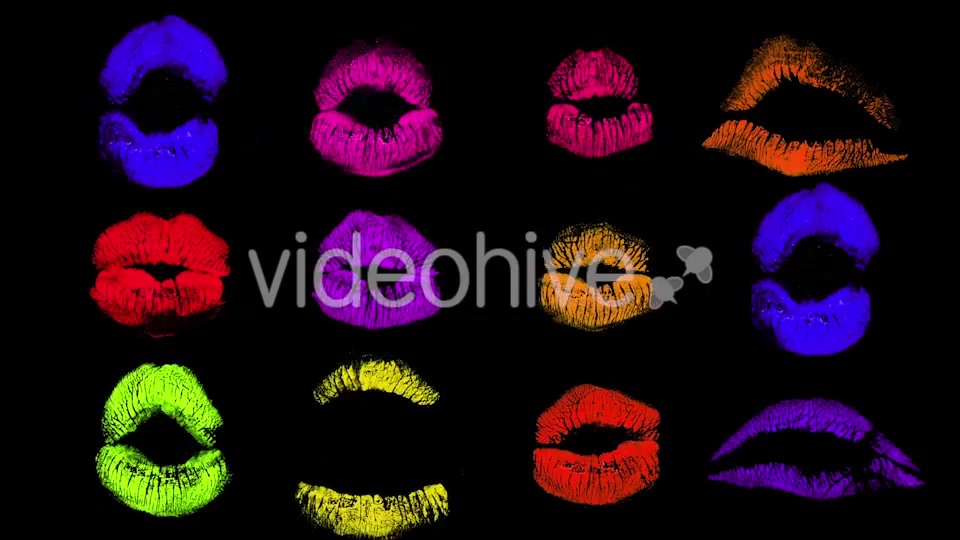 Sexy Lips Mouth Pucker Kiss 6 Videohive 10230443 Motion Graphics Image 5