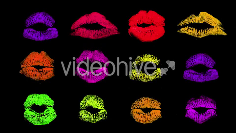 Sexy Lips Mouth Pucker Kiss 6 Videohive 10230443 Motion Graphics Image 6
