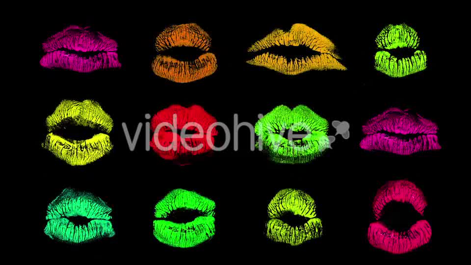 Sexy Lips Mouth Pucker Kiss 6 Videohive 10230443 Motion Graphics Image 8