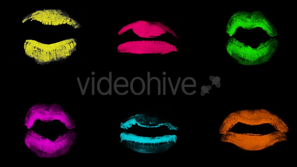 Sexy Lips V.1 Videohive 19374884 Motion Graphics Image 2