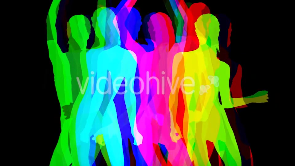 Sexy Model Shadow Dancer Colorful 2 Videohive 10230596 Motion Graphics Image 5