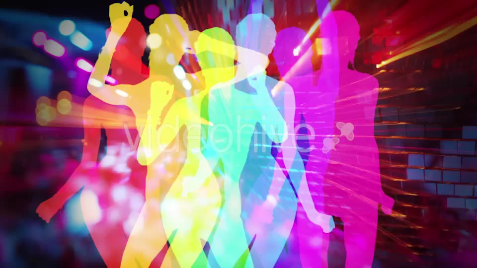 Sexy Model Shadow Dancer Colorful 4 Videohive 10230610 Motion Graphics Image 2