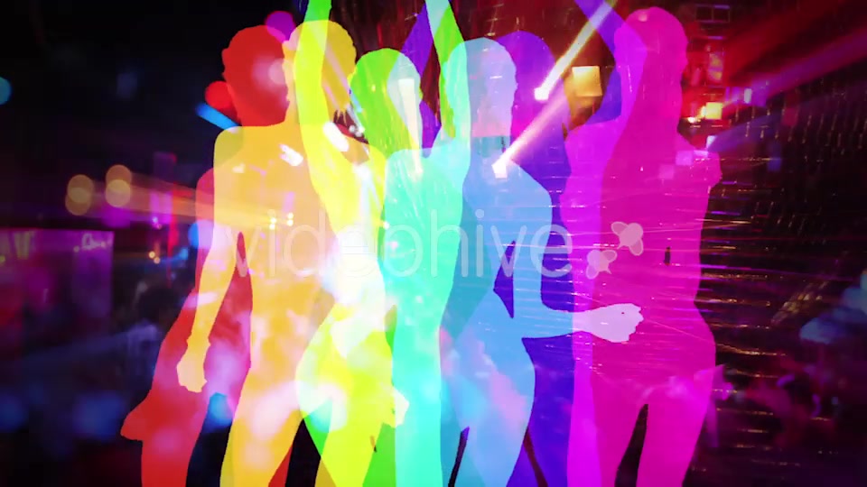 Sexy Model Shadow Dancer Colorful 4 Videohive 10230610 Motion Graphics Image 3