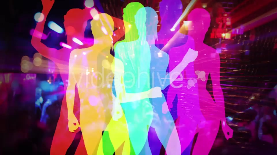Sexy Model Shadow Dancer Colorful 4 Videohive 10230610 Motion Graphics Image 6