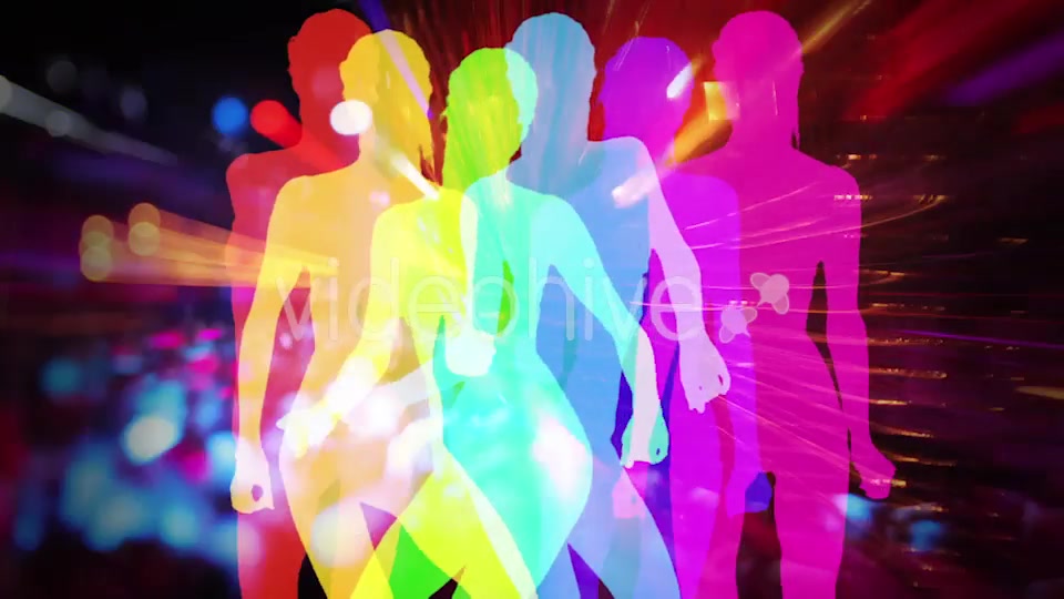 Sexy Model Shadow Dancer Colorful 4 Videohive 10230610 Motion Graphics Image 8