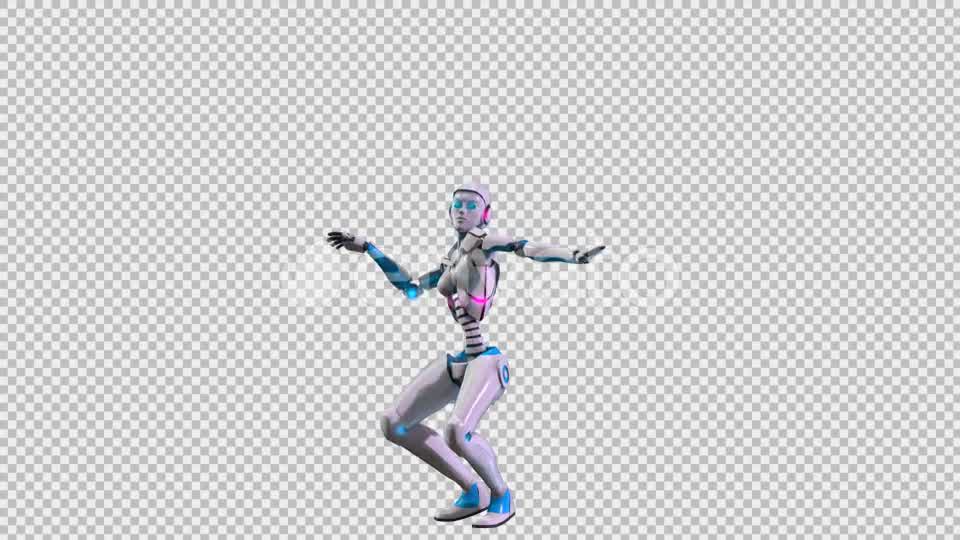 Sexy Robot Belly Dancing With Alpha Channel Videohive 23757363 Motion Graphics Image 8