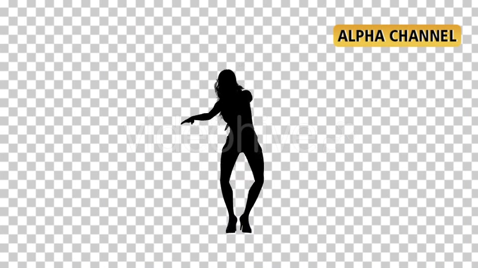Sexy Woman Dancing Silhouette 3 Videohive 19921674 Motion Graphics Image 2