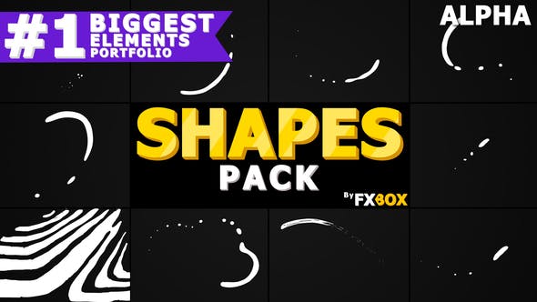 Shape Elements And Transitions | Motion Graphics Pack - Download 21137054 Videohive
