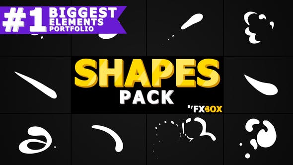 Shape Elements | Motion Graphics Pack - 21307158 Videohive Download