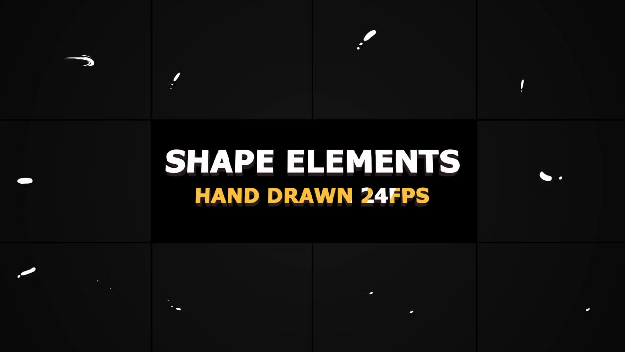Shape Elements Pack | Motion Graphics Pack Videohive 22174721 Motion Graphics Image 2