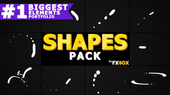 Shape Elements Pack | Motion Graphics Pack - Videohive 22174721 Download