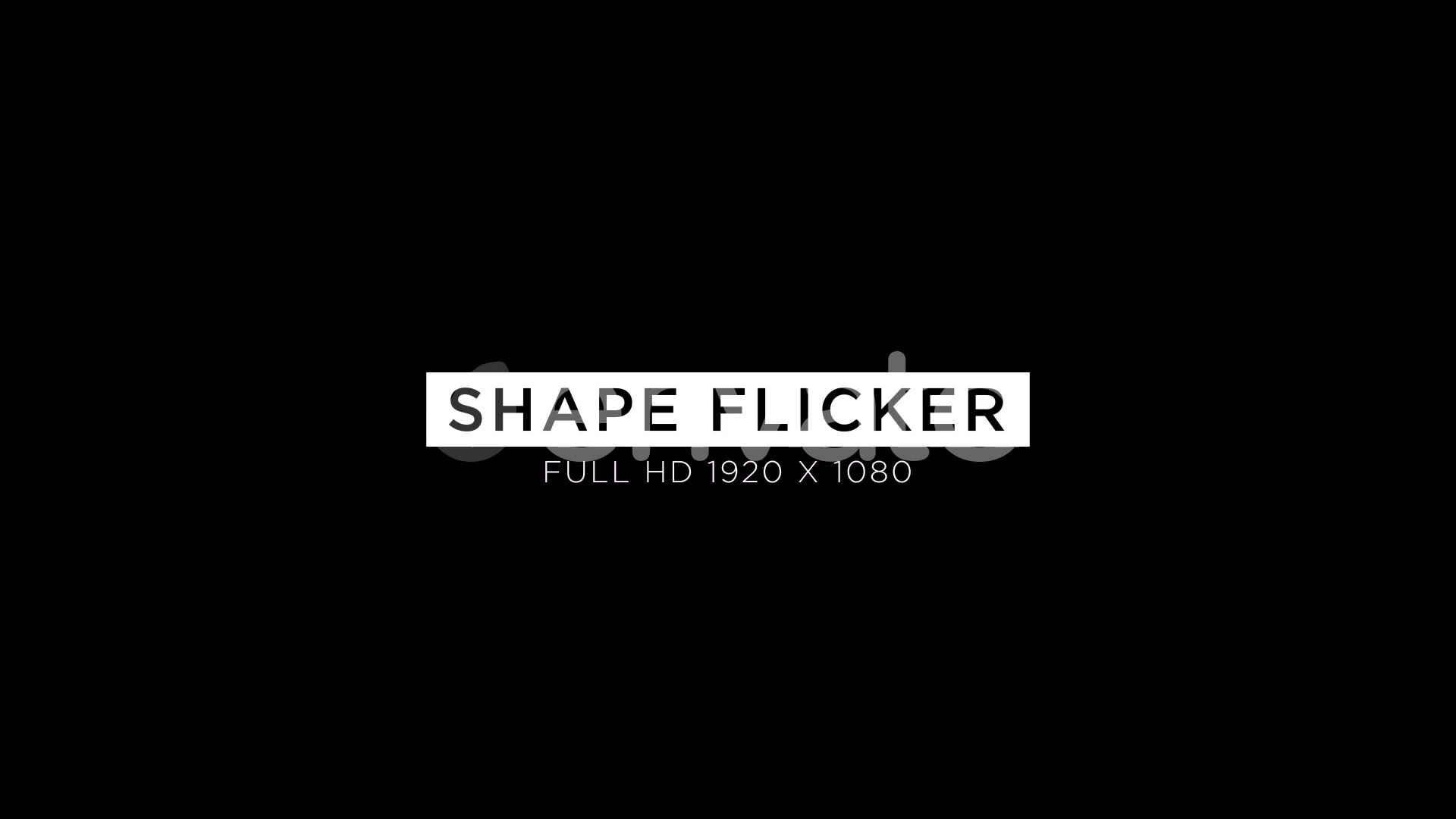 Shape Flicker VJ Loops Background Videohive 22347292 Motion Graphics Image 9