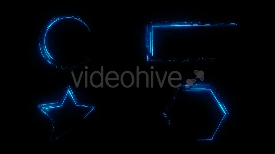 Shapes And Effects Neon Videohive 19017177 Motion Graphics Image 2