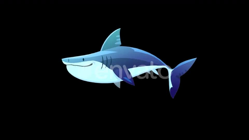 Shark Swim Videohive 23240218 Motion Graphics Image 1