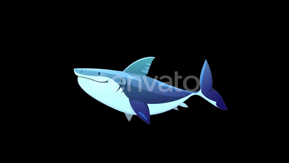 Shark Swim Videohive 23240218 Motion Graphics Image 5