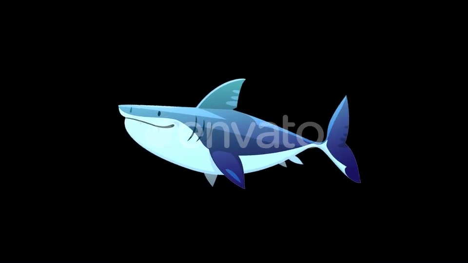 Shark Swim Videohive 23240218 Motion Graphics Image 6