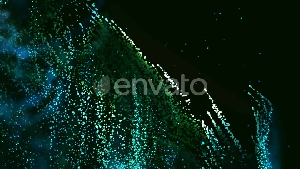 Shimmering Emerald Background with Particles Videohive 21688392 Motion Graphics Image 3