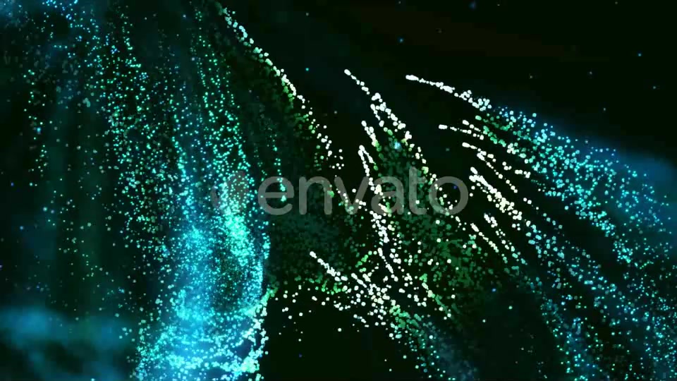 Shimmering Emerald Background with Particles Videohive 21688392 Motion Graphics Image 4