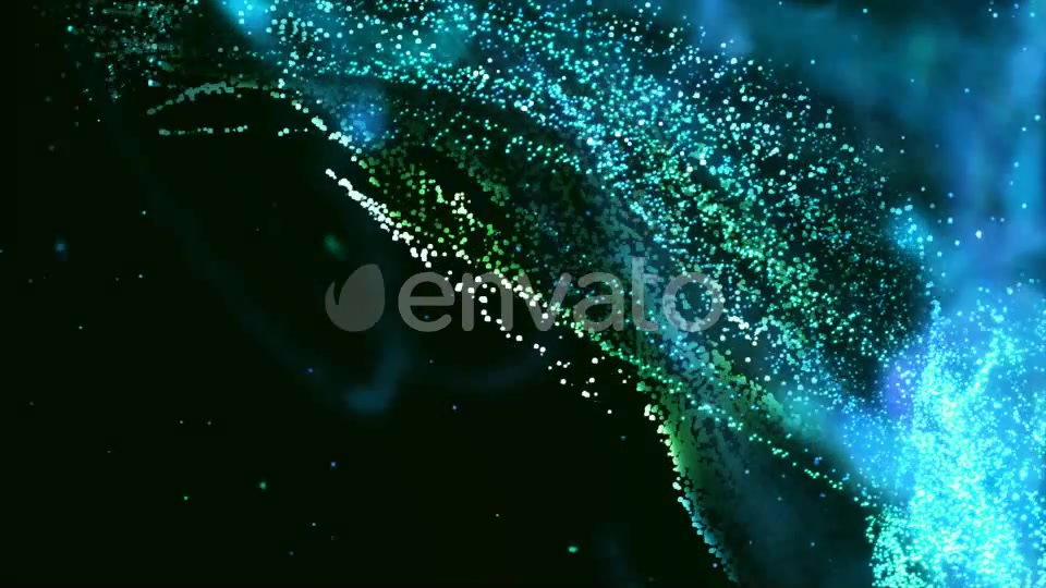 Shimmering Emerald Background with Particles Videohive 21688392 Motion Graphics Image 6