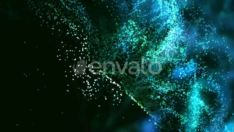 Shimmering Emerald Background with Particles Videohive 21688392 Motion Graphics Image 8