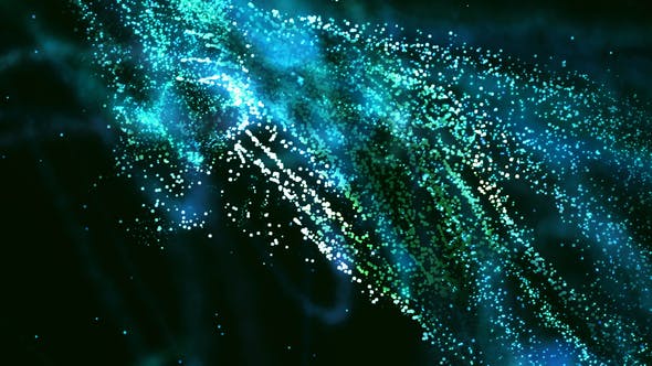 Shimmering Emerald Background with Particles - 21688392 Download Videohive