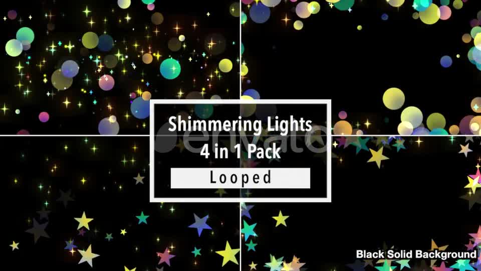 Shimmering Lights Pack Videohive 24064571 Motion Graphics Image 1