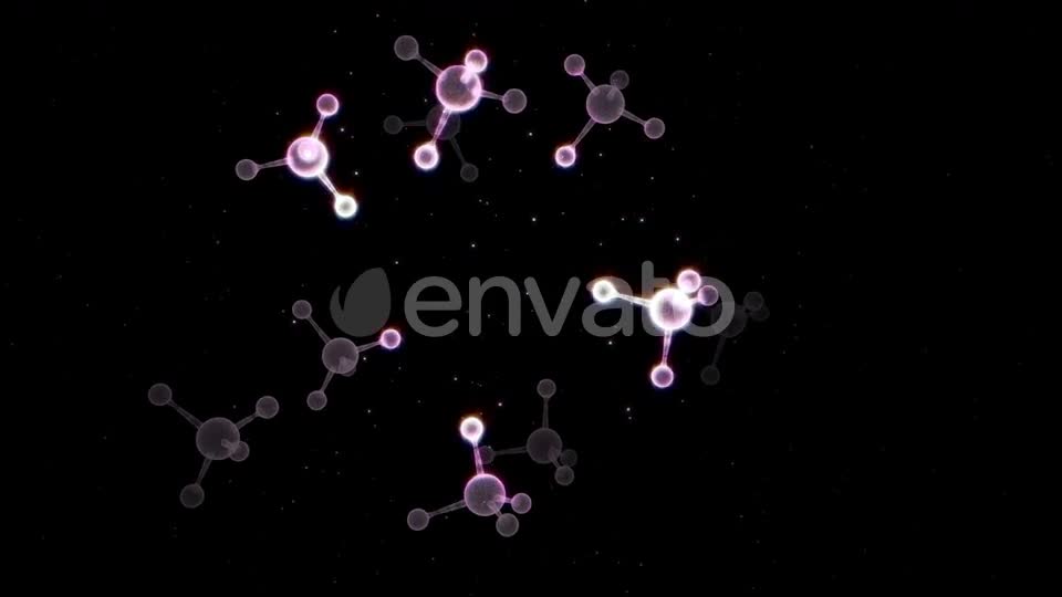 Shine Molecule Rotation Videohive 22600141 Motion Graphics Image 1