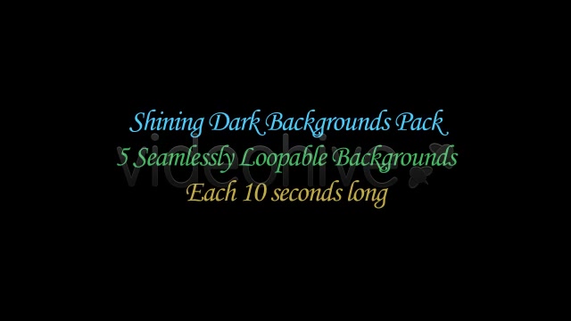 Shining Dark Backgrounds Pack Videohive 7672824 Motion Graphics Image 3