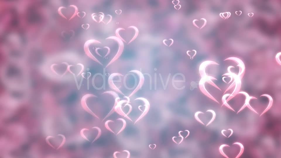 Shining Valentines Love Heart Shapes Videohive 9852628 Motion Graphics Image 1