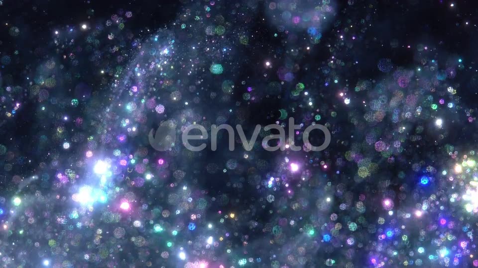 Shiny Abstract Background with Flowing Sparks and Glitter Videohive 24809311 Motion Graphics Image 10