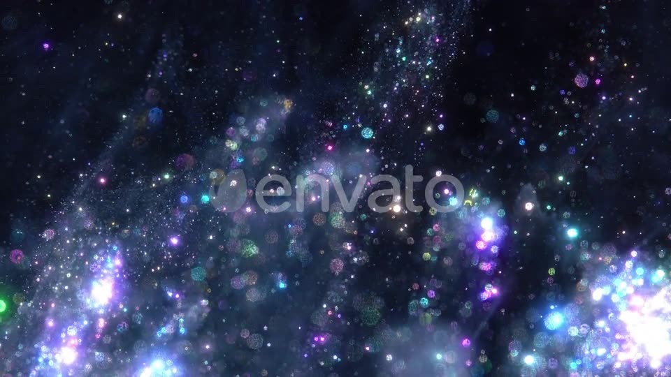 Shiny Abstract Background with Flowing Sparks and Glitter Videohive 24809311 Motion Graphics Image 2