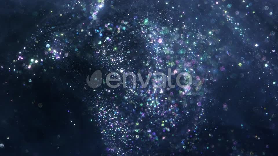 Shiny Abstract Background with Flowing Sparks and Glitter Videohive 24809312 Motion Graphics Image 1