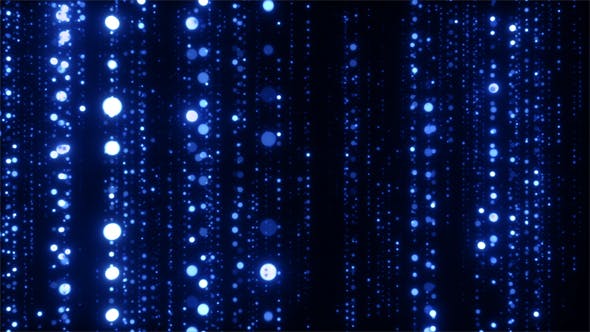 Shiny Blue Particles Background - Download 20815116 Videohive