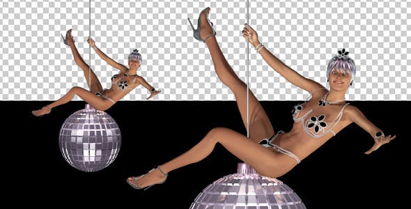 Show Girl Mirror Ball - Videohive 9670748 Download