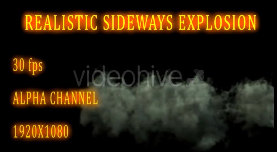 Sideways Explosion Videohive 15610888 Motion Graphics Image 2