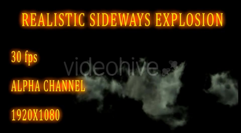 Sideways Explosion Videohive 15610888 Motion Graphics Image 3