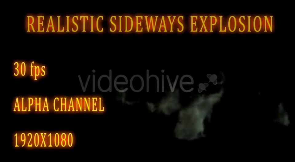 Sideways Explosion Videohive 15610888 Motion Graphics Image 4