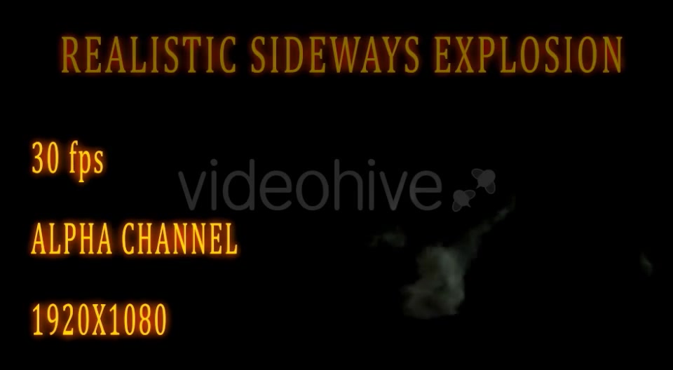 Sideways Explosion Videohive 15610888 Motion Graphics Image 5
