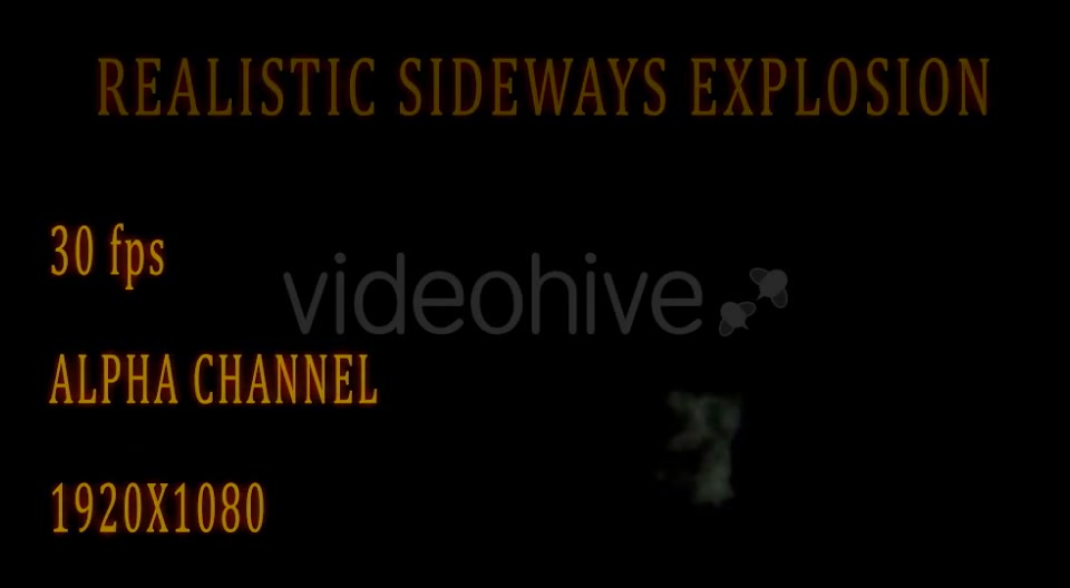 Sideways Explosion Videohive 15610888 Motion Graphics Image 6